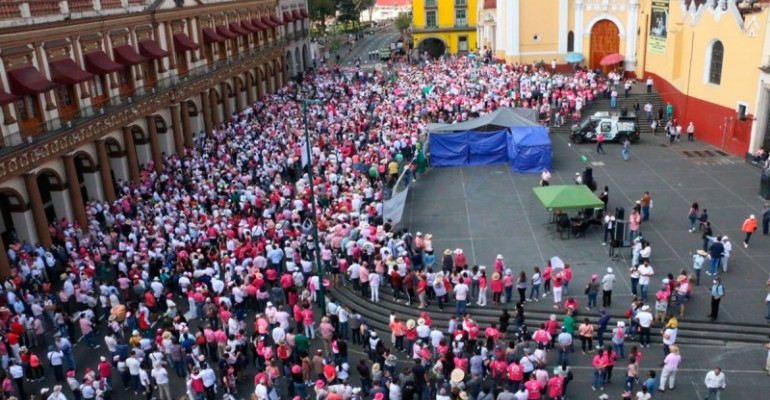 Marcha por la defensa del voto libre · Veracruz